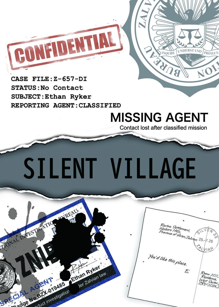 【紙の謎解きキット】SILENT VILLAGE【28部限定販売】