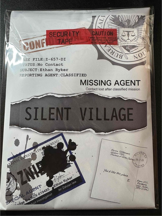 SILENT VILLAGE(紙の謎解きキット)