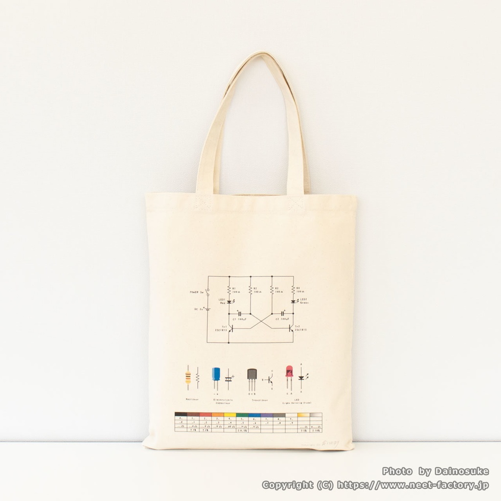 イラストエコバッグ 日本電気工学技術製作所オフィシャルウェブショップ Booth