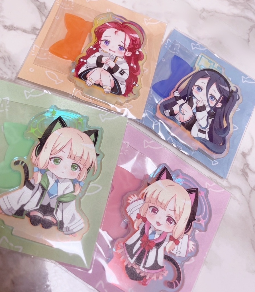 ブルアカ オーロラアクリルスタンド◆モモイ