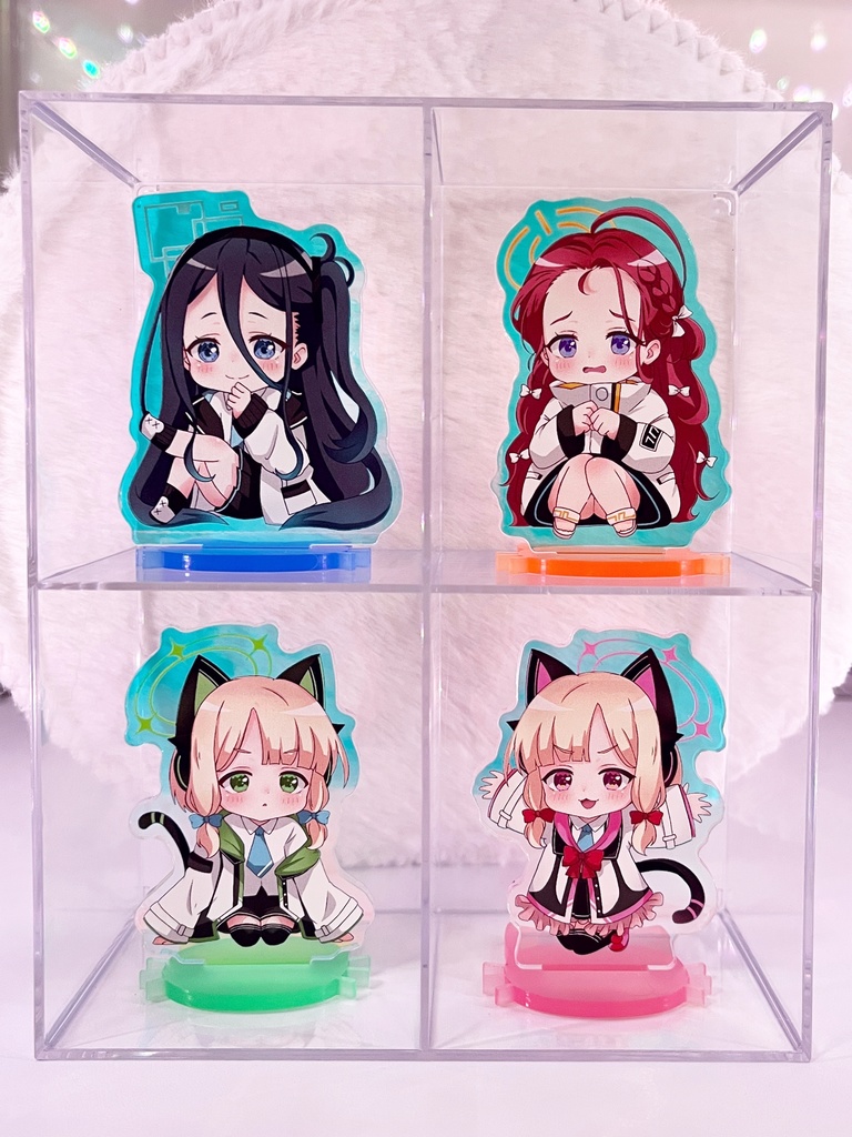 ブルアカ オーロラアクリルスタンド◆ミドリ