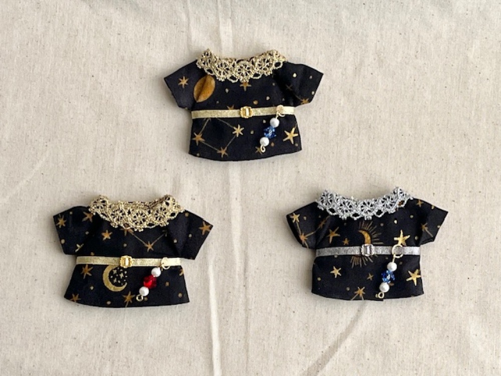 【10cmぬい服】星詠みのチュニック