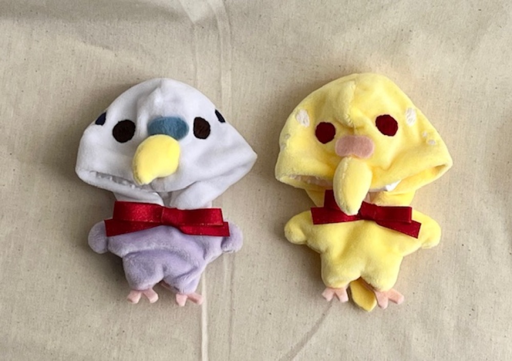 【10cmぬい服】インコの着ぐるみ