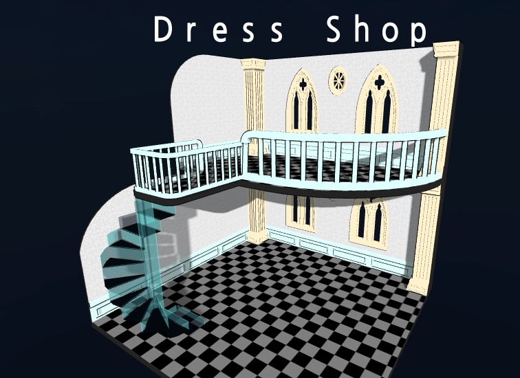 VRChat, VKet3専用 Dress shop