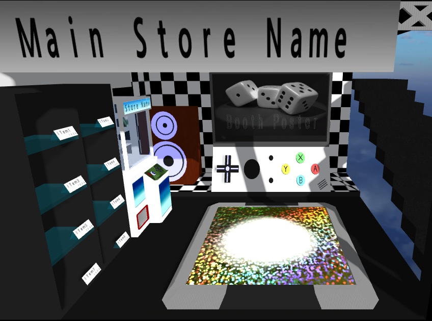 VRChat, VKet3専用 Vket Gamer shop