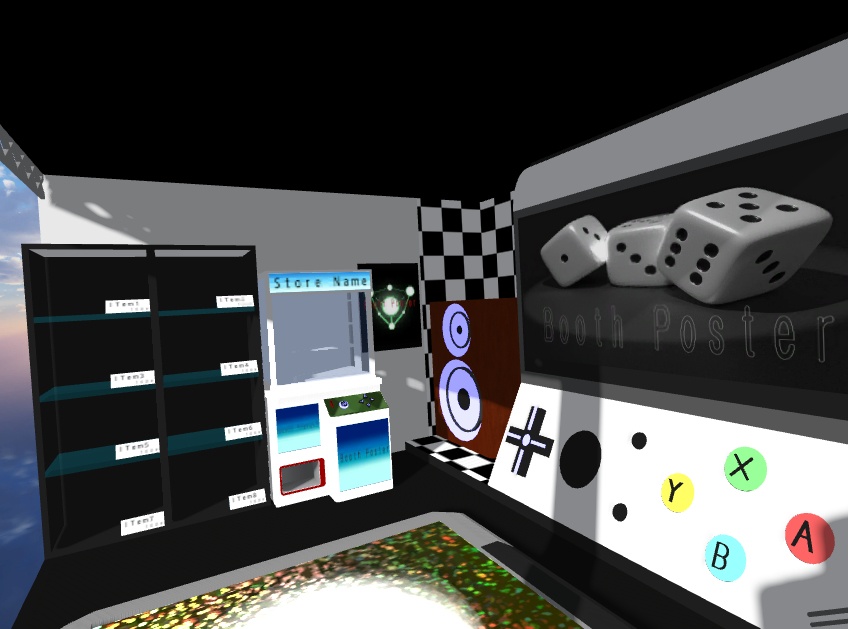 VRChat, VKet3専用 Vket Gamer shop