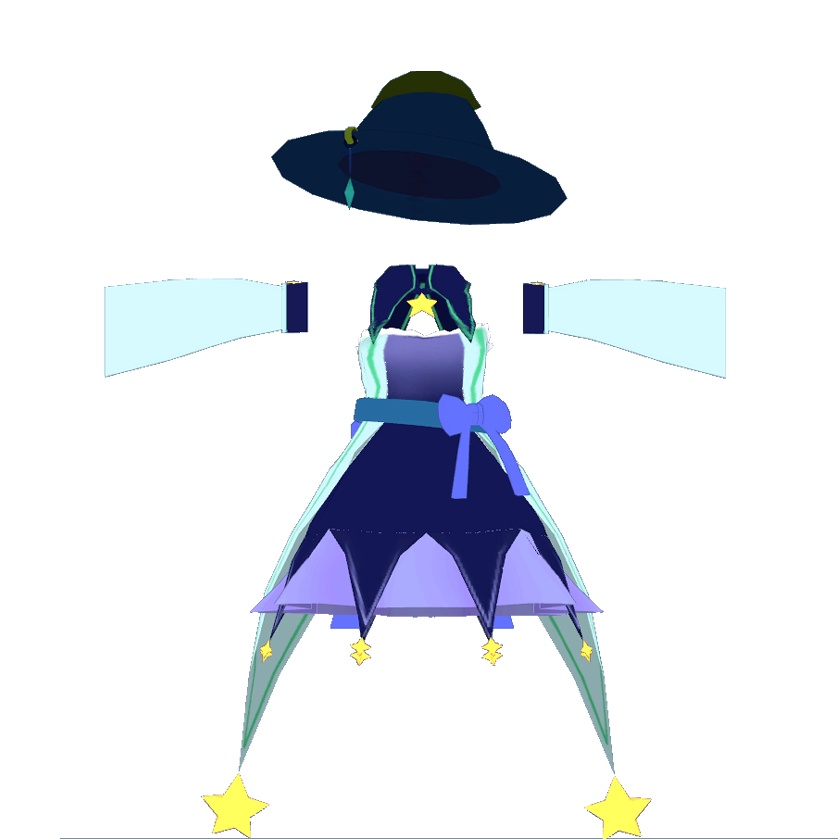 「狐雪専用服」魔女