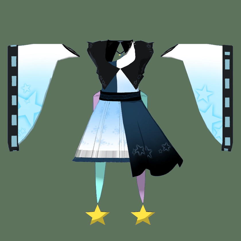 「狐雪専用服」ウィザード_ドレス