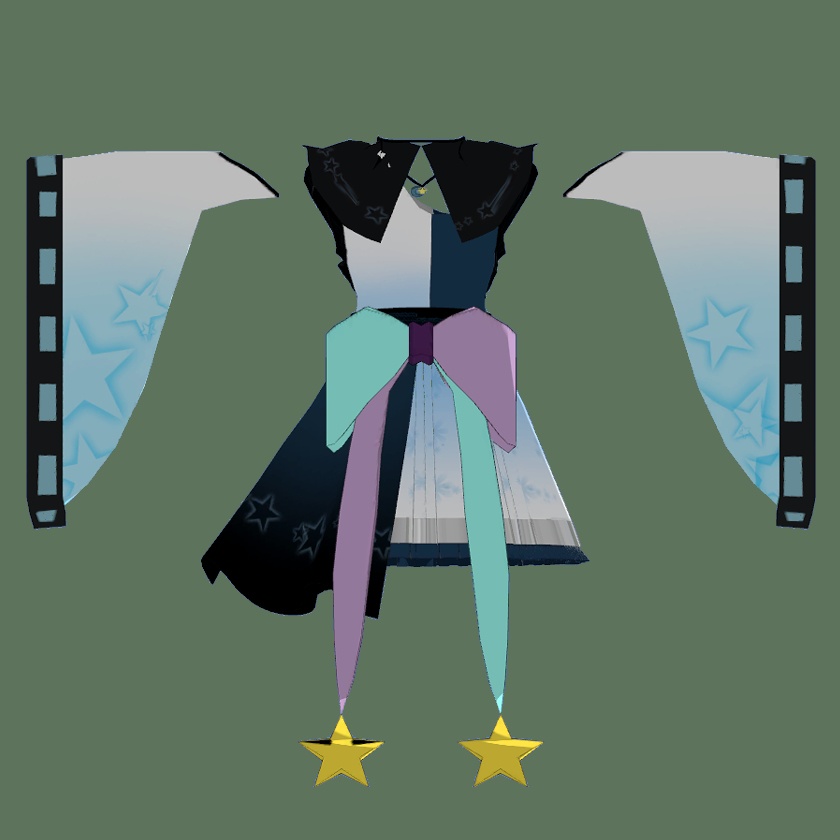 「狐雪専用服」ウィザード_ドレス