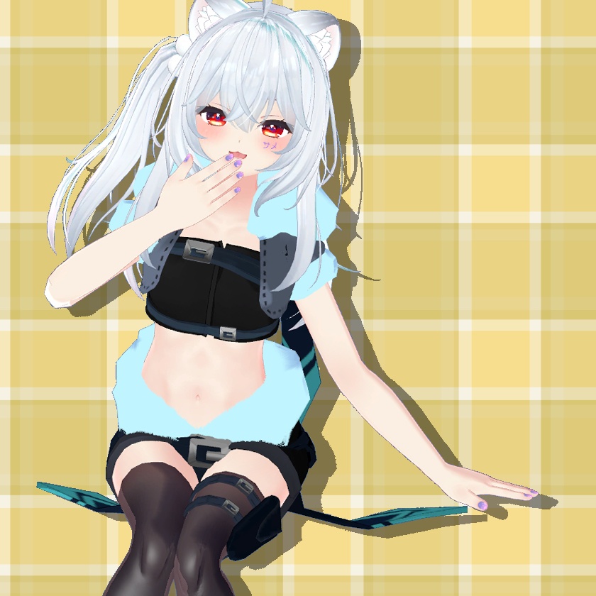 「狐雪専用服」冬ハンター衣装