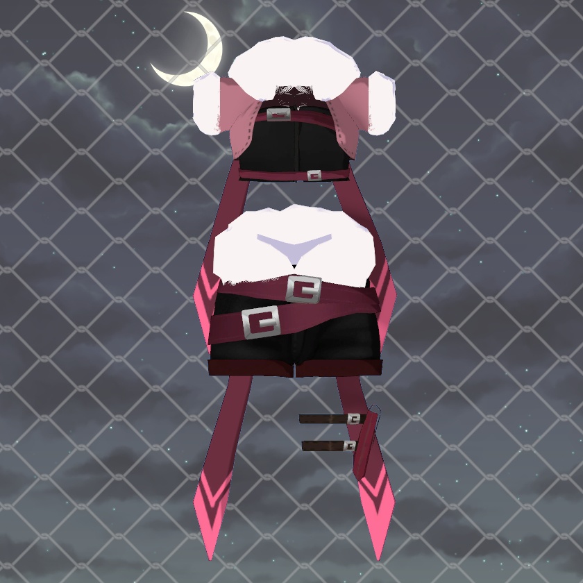 「狐雪専用服」冬ハンター衣装