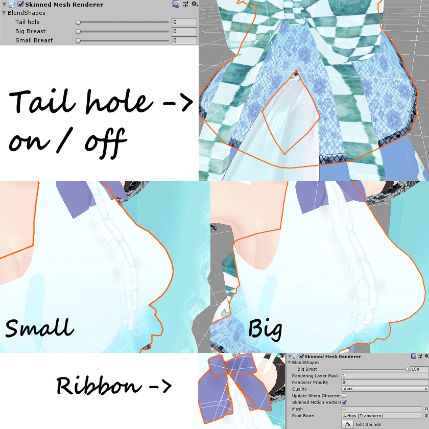 「狐雪専用服」エルフセット