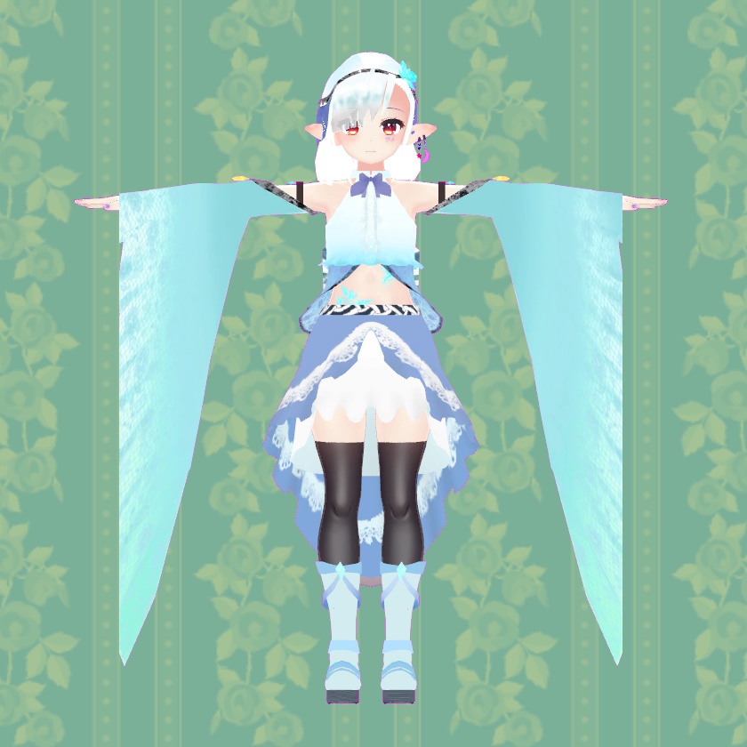 「狐雪専用服」エルフセット