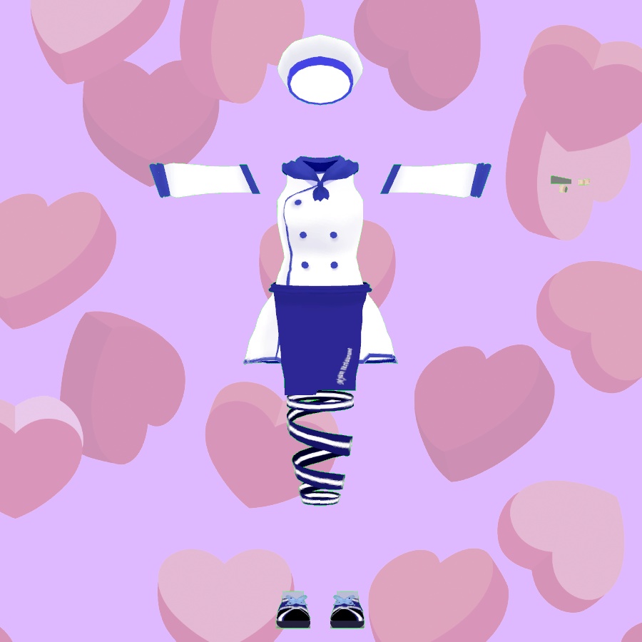 【ウルフェリア専用】シェフ衣装