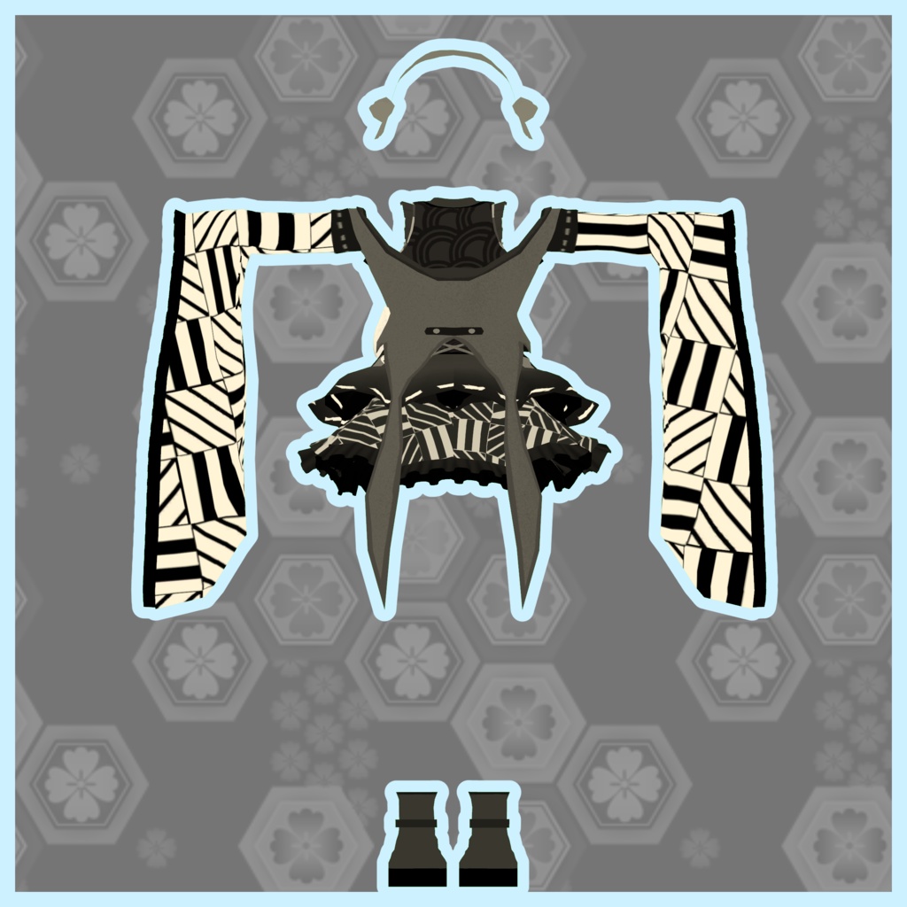 【狐雪専用服】和ロリ衣装