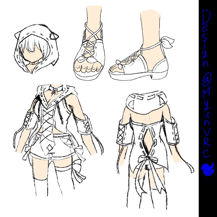 「狐雪専用服」Neko XXII