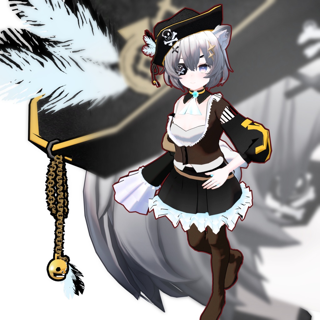 「アッシュ専用服」ハロウィン海賊