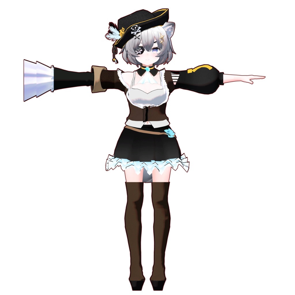 「アッシュ専用服」ハロウィン海賊