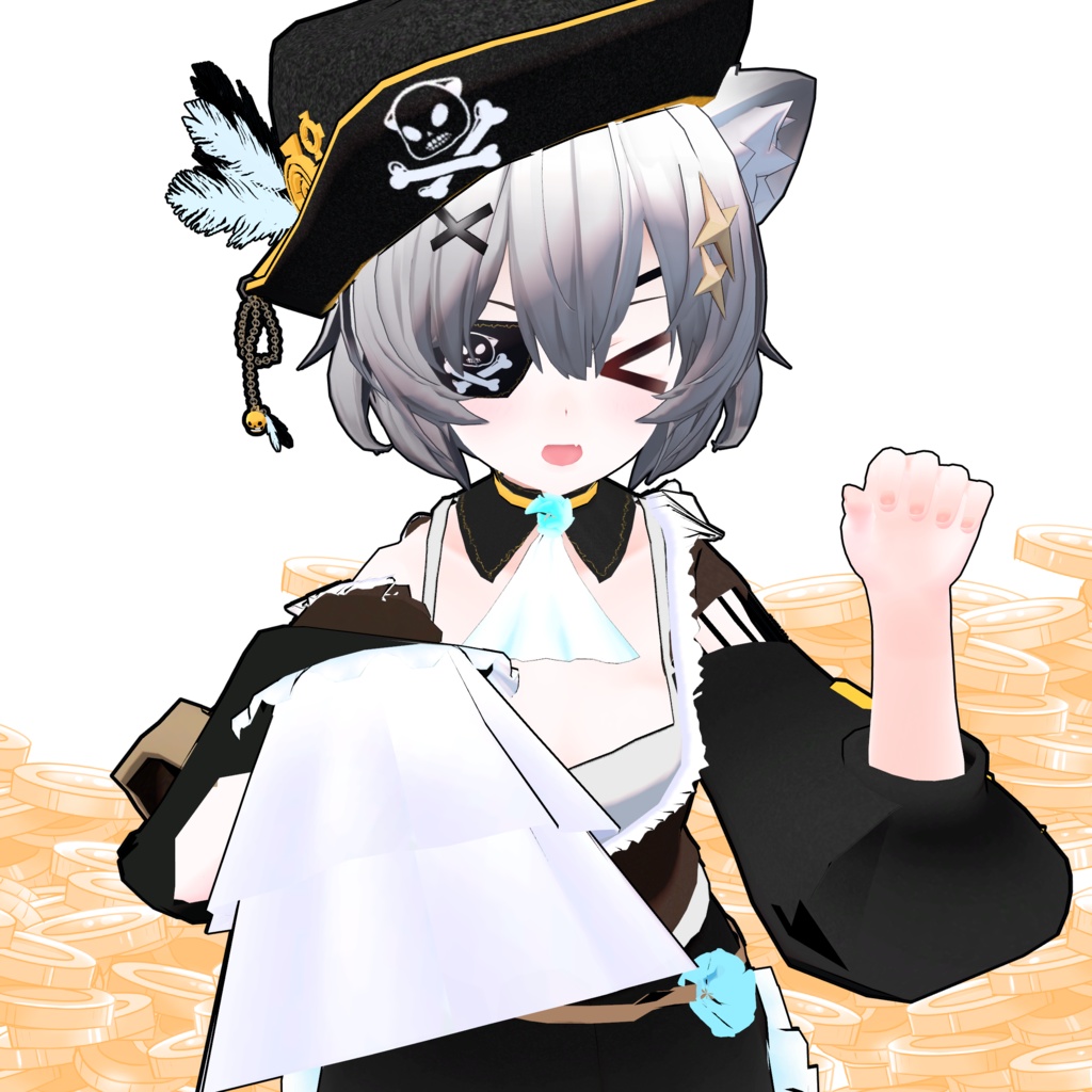 「アッシュ専用服」ハロウィン海賊