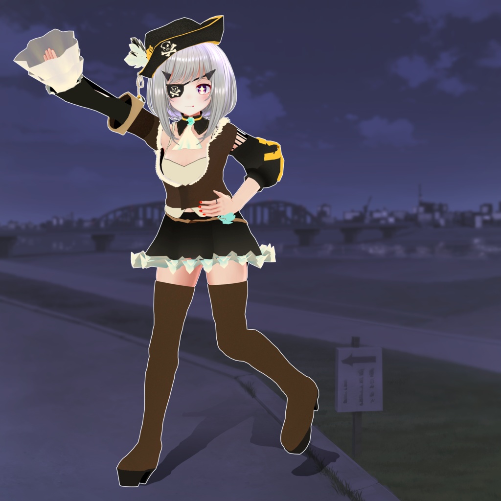 「レイニィ専用服」ハロウィン海賊