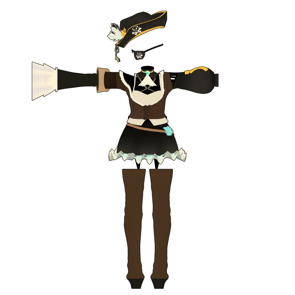 「レイニィ専用服」ハロウィン海賊