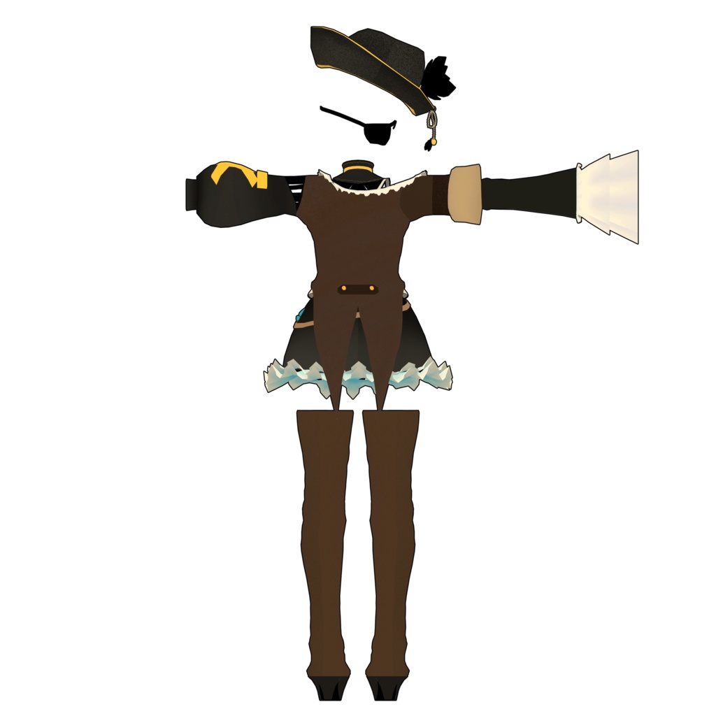 「レイニィ専用服」ハロウィン海賊