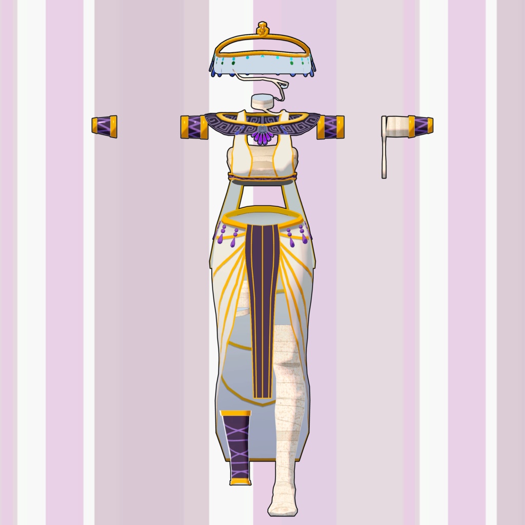 「アッシュ専用服」ハロウィンミイラ