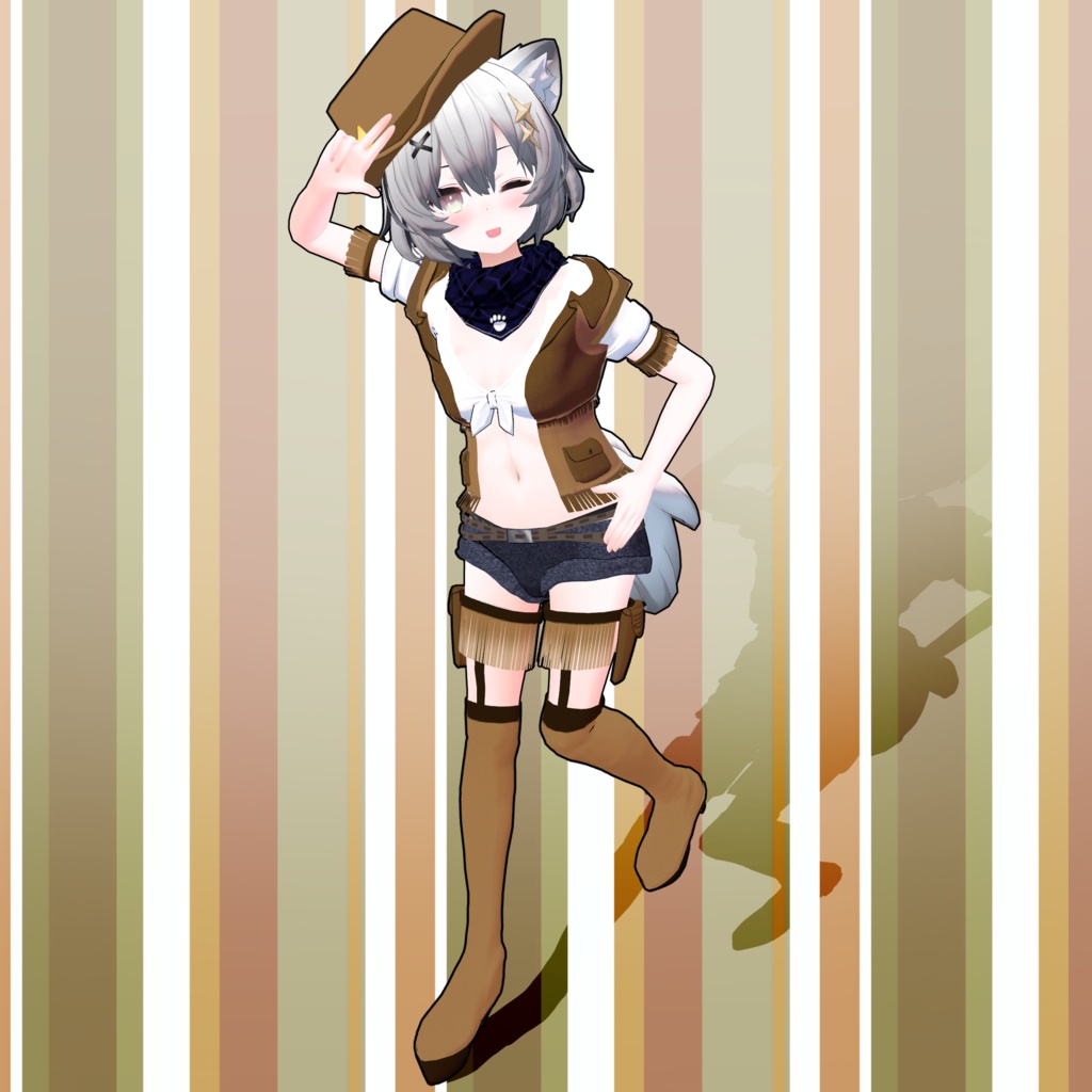 「アッシュ専用服」カウガール