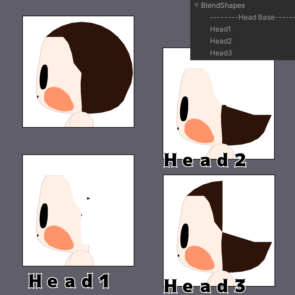 オリジナル3Dモデル「ミニミニ」