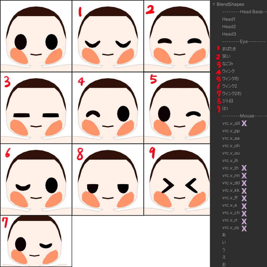 オリジナル3Dモデル「ミニミニ」