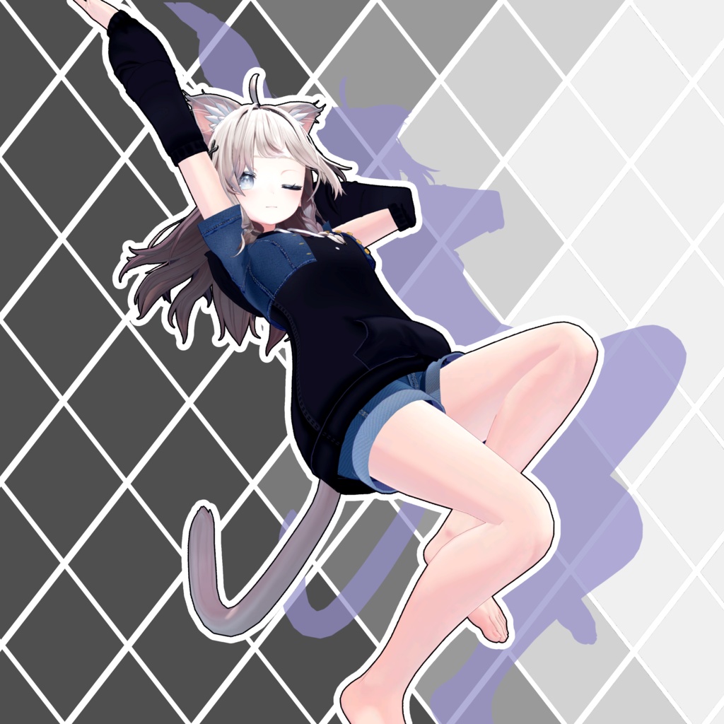 デニムジャケットコーディ