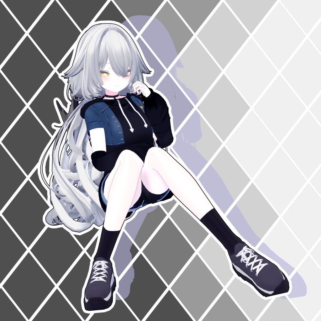 デニムジャケットコーディ