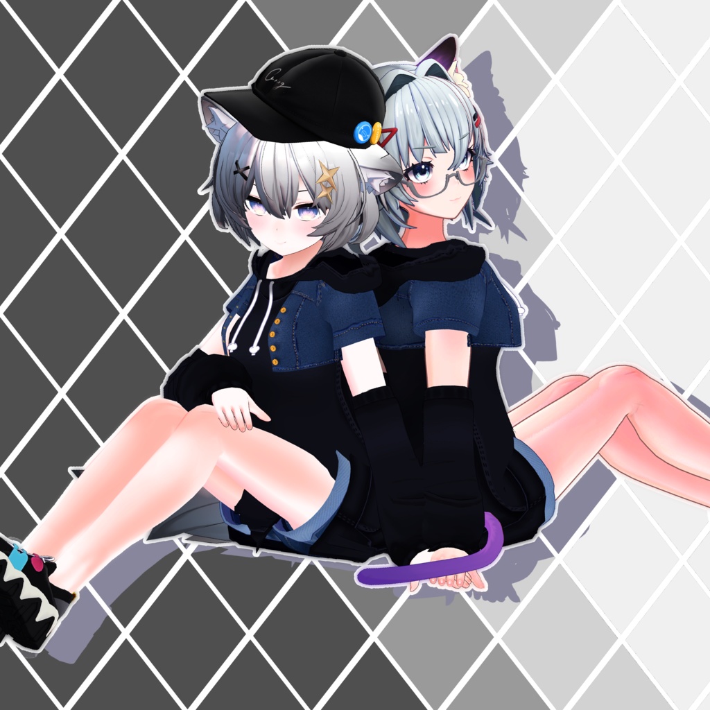 デニムジャケットコーディ