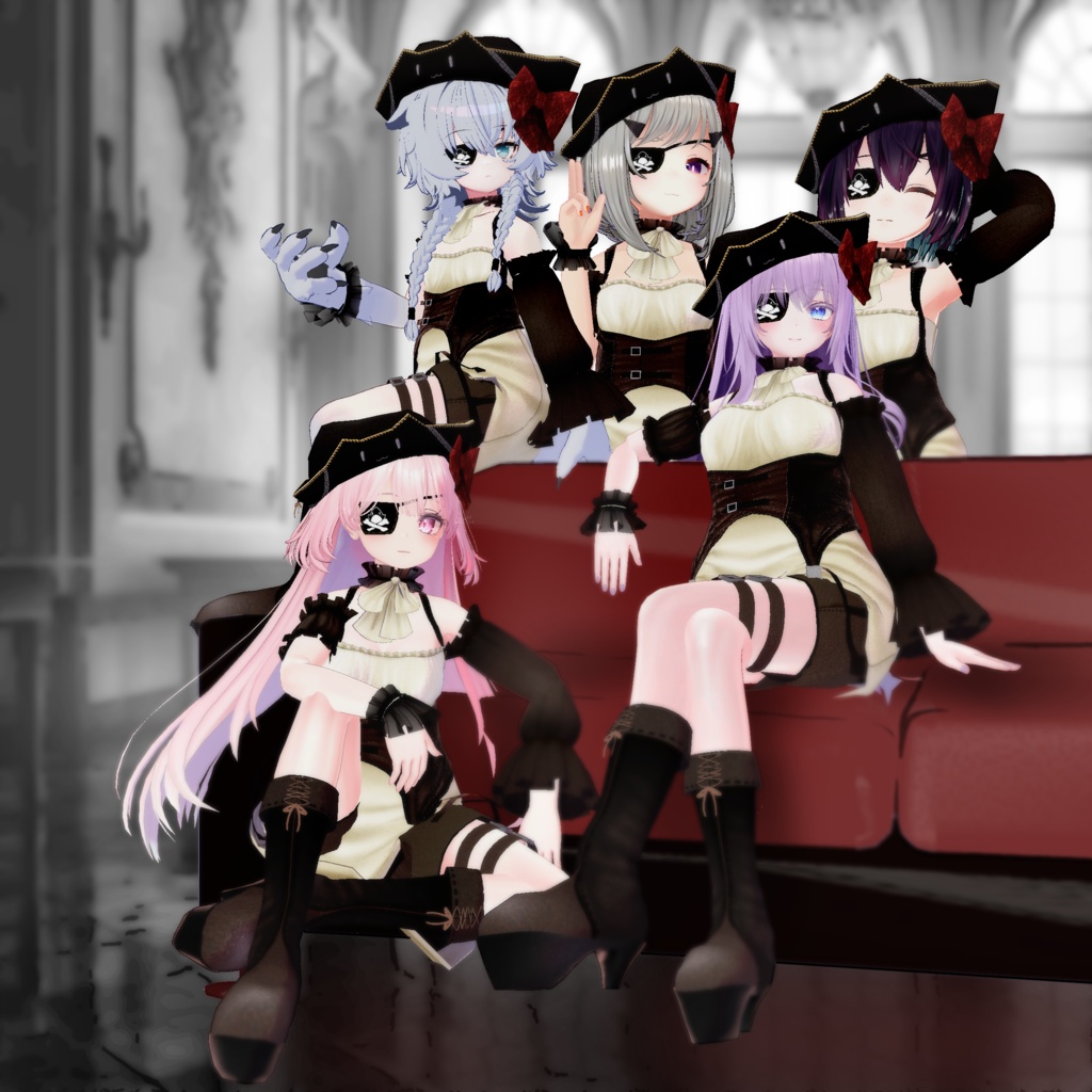 スチームパンク海賊