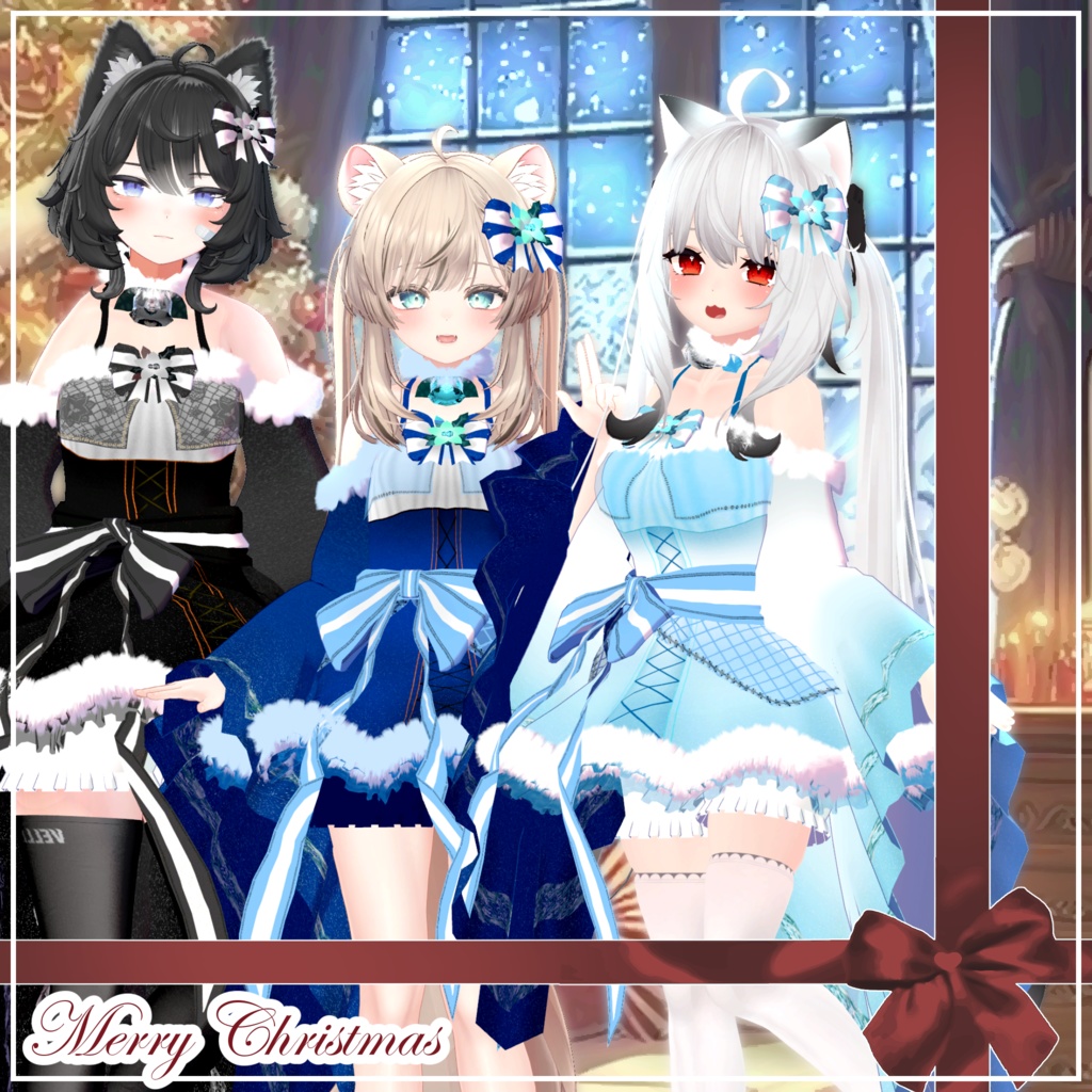 クリスマスミニドレス