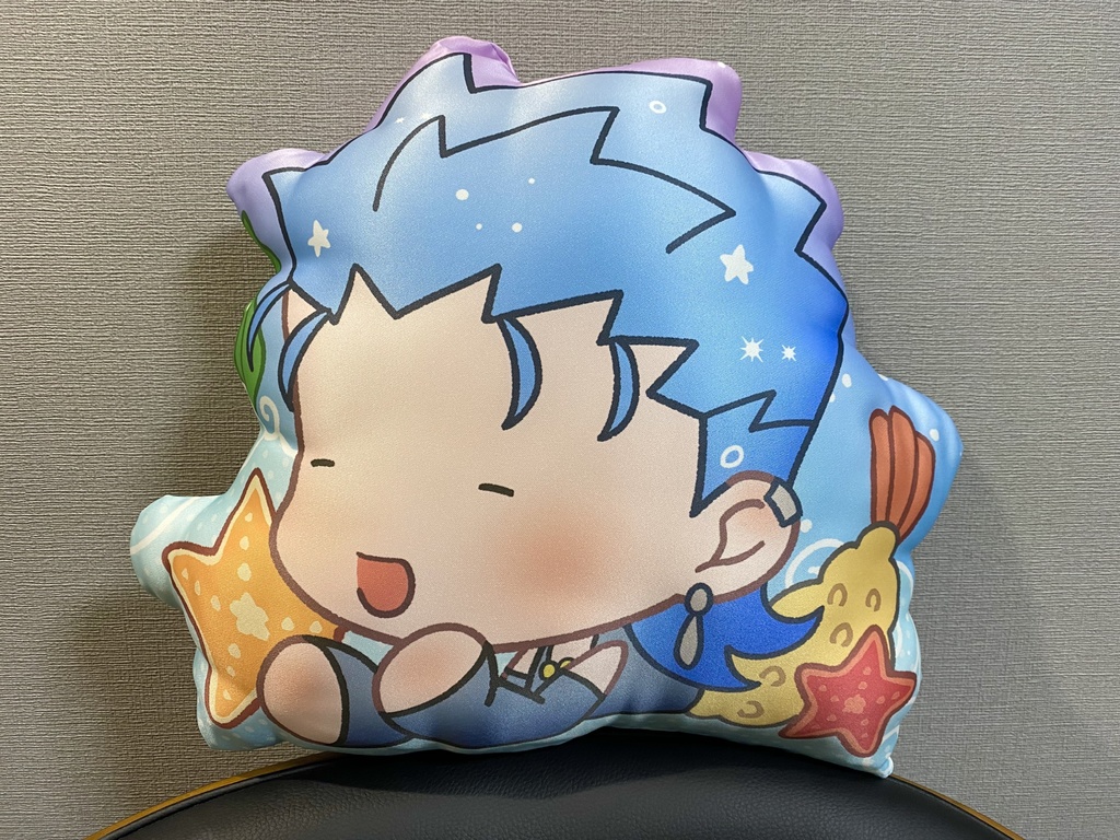 エビフライ型抜きクッション