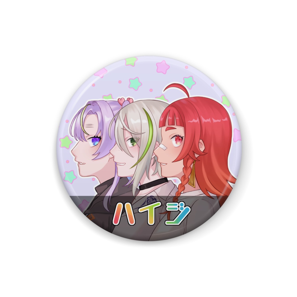 【1周年記念】アイコン缶バッジ