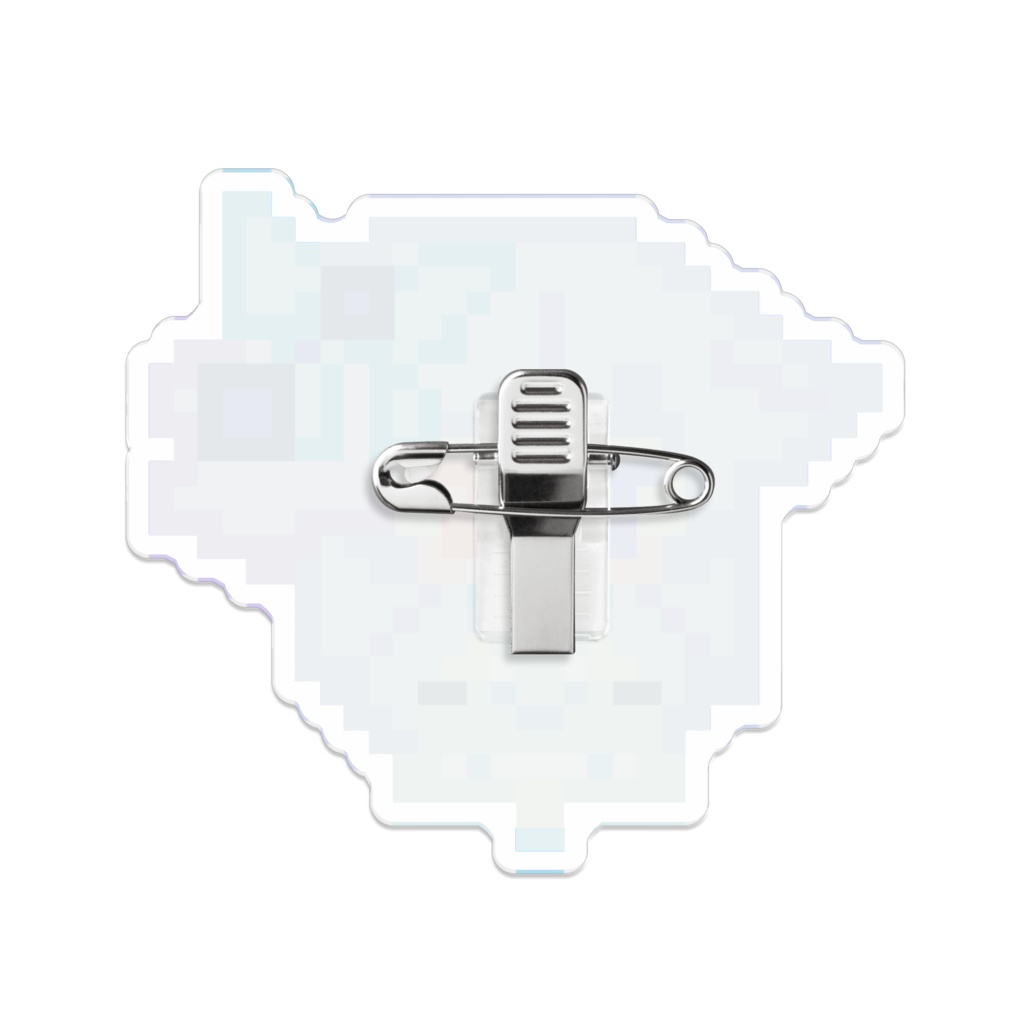 ドットみりりアクリルバッチ