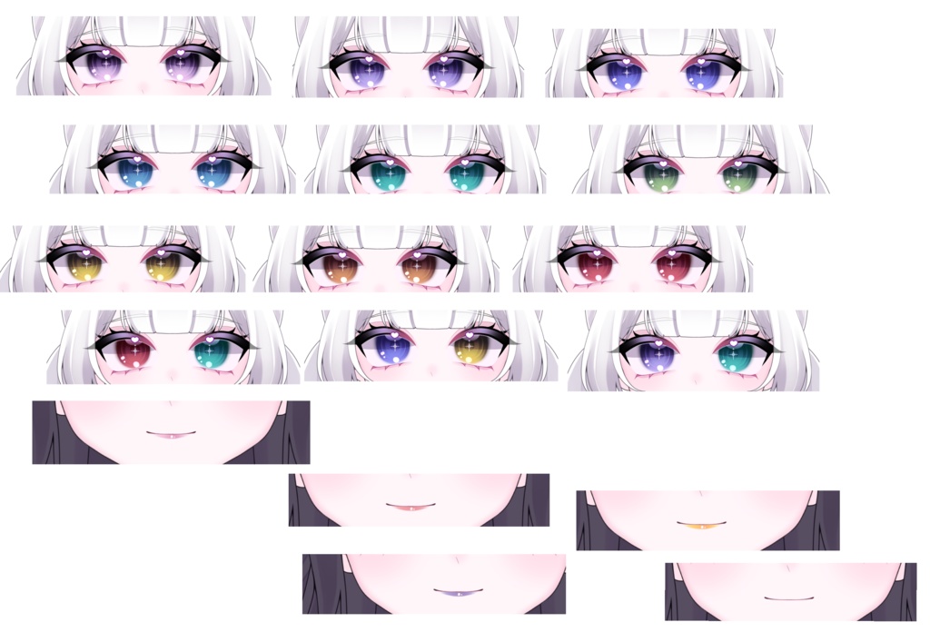 カスタム可能なVtuberモデル Girl 汎用モデル VBridger対応可