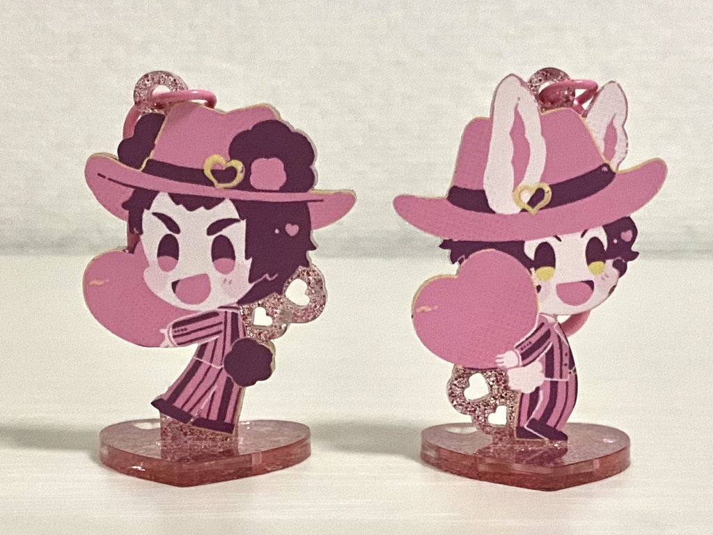 信玄誠司・円城寺道流バレンタインアクスタ