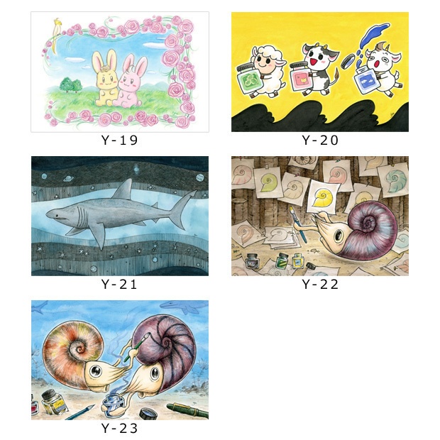 ポストカード　『MICCHIとGEORGE』他