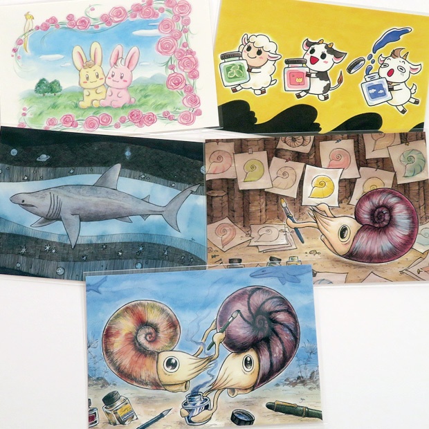 ポストカード 『MICCHIとGEORGE』他