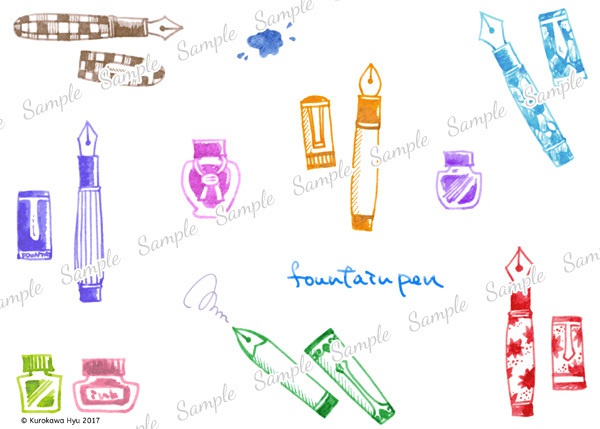 pixivFACTORY/トートバッグ 『fountain pen』