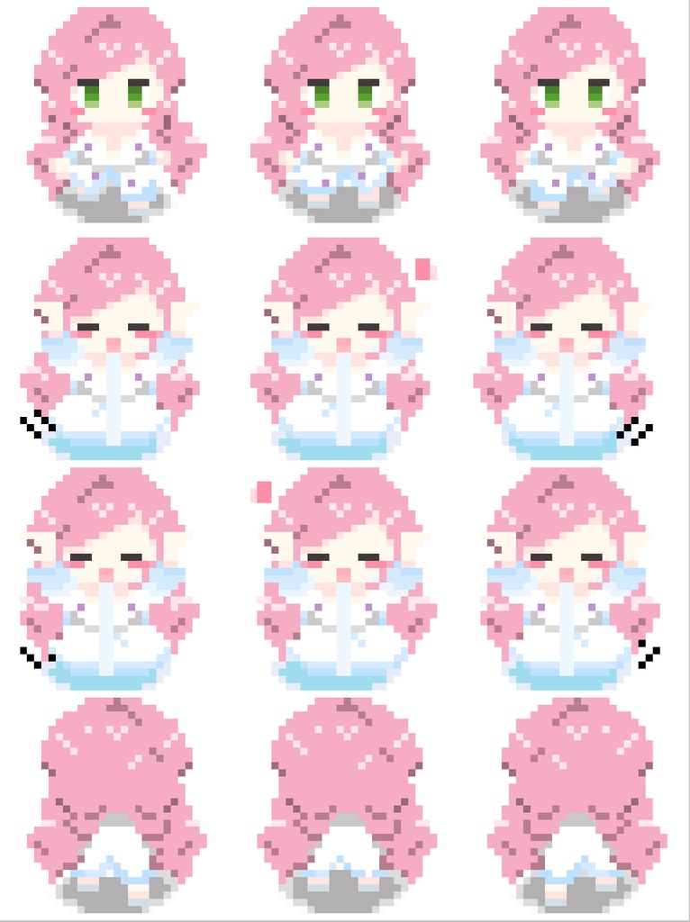 ピクスク用アバター☆羽々里さん