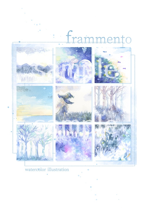 【新作イラスト本】frammmento
