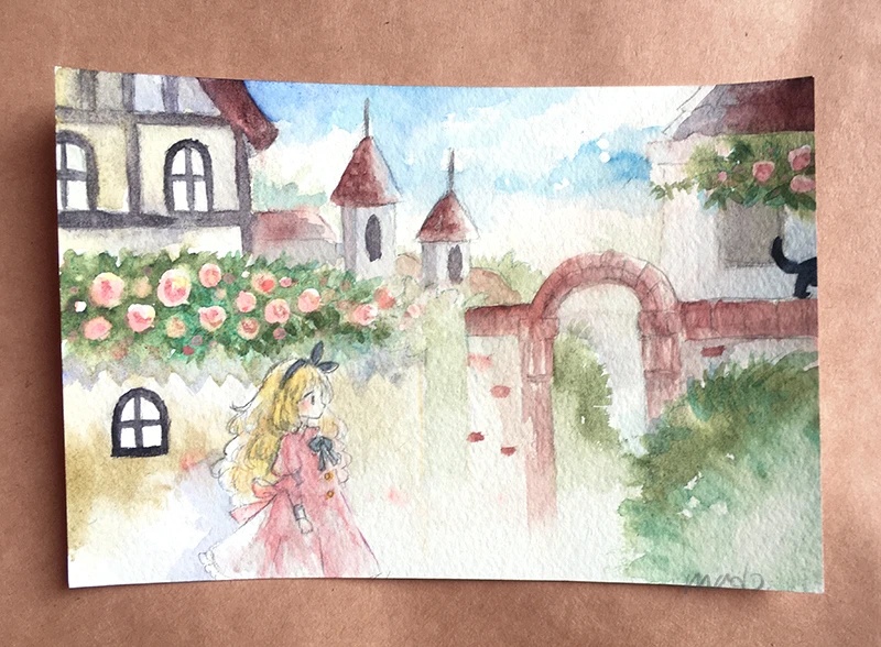 はがきサイズのイラスト4