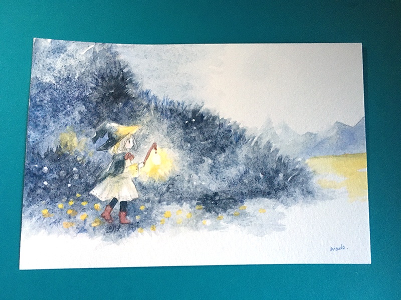 はがきサイズのイラスト4