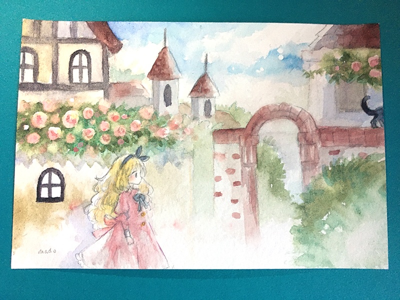 はがきサイズのイラスト4