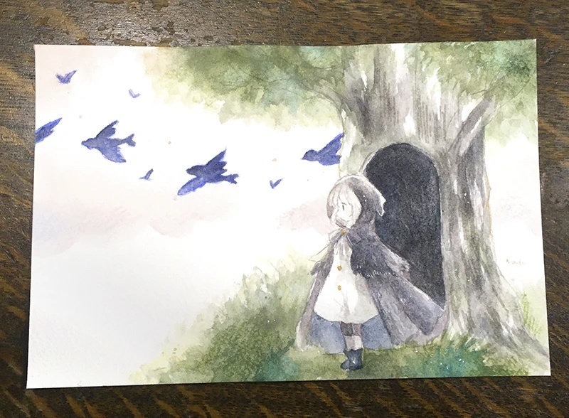 はがきサイズのイラスト4