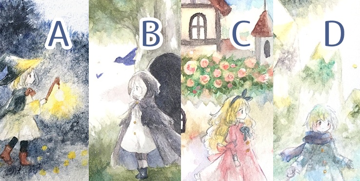 はがきサイズのイラスト4